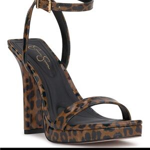 Jessica Simpson Animal Print Heels